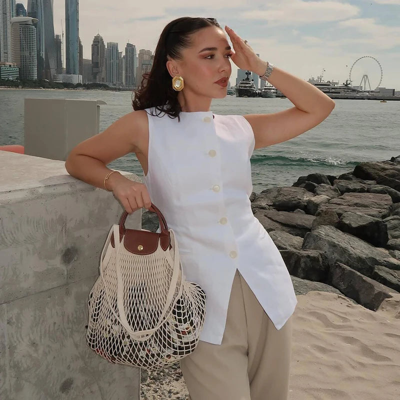 Top Aurora – Tailored Sleeveless