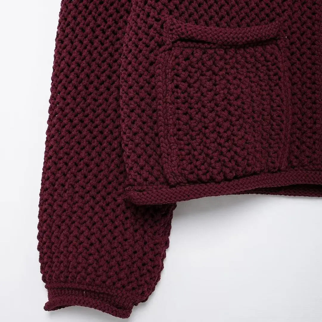 Fall Clothes 2024 Women Long Sleeve Top Knitted Luxury Designer Korean Fashion Cardigans For Woman Vintage Sweater Single Breast