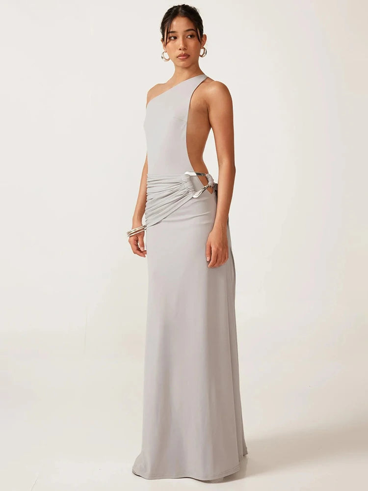 Dress Isadora – One Shoulder Backless
