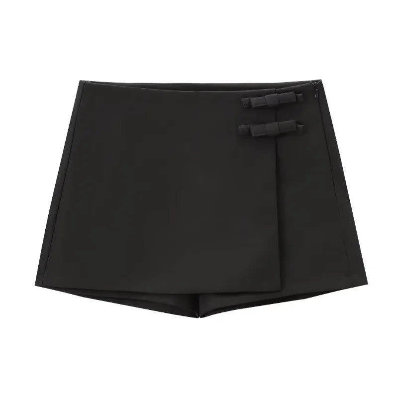 Tuularose Bow Backless Vest Women Summer Sleeveless Halter Hollow Top Elegant Slim Skirt New Y2k Female Tanks  Short Top Office